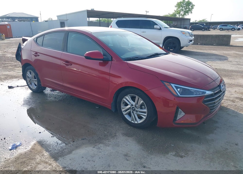 2019 HYUNDAI ELANTRA SEL VIN: KMHD84LF0KU888631
