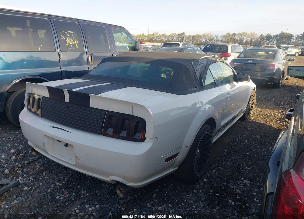 2006 FORD MUSTANG V6 VIN: 1ZVFT84N265189815