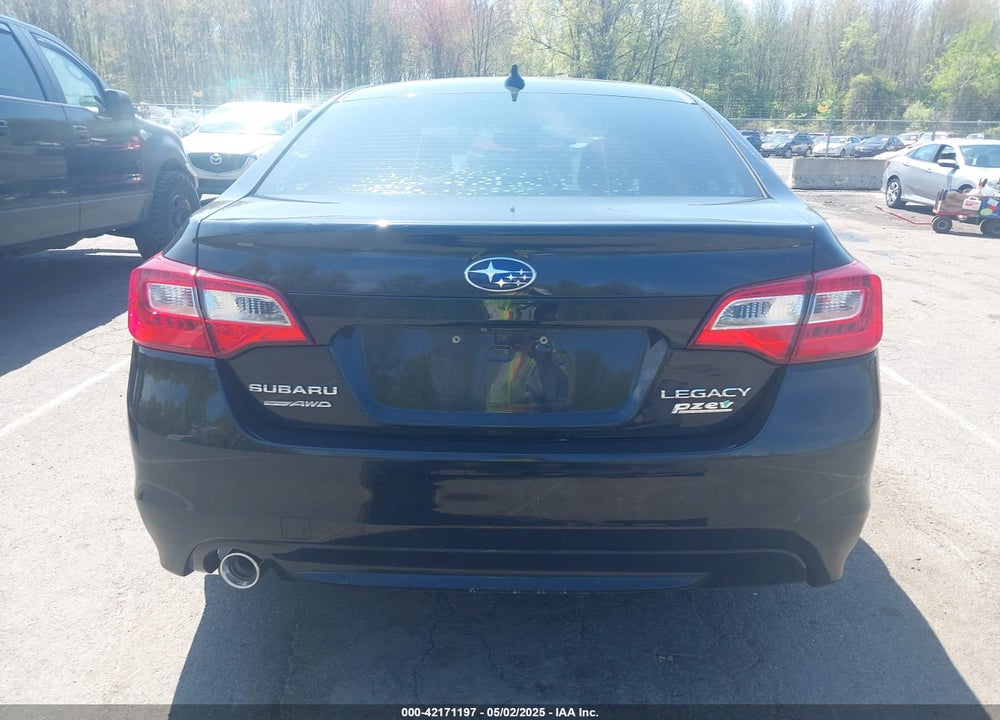 2016 SUBARU LEGACY 2.5I LIMITED VIN: 4S3BNAL64G3008496
