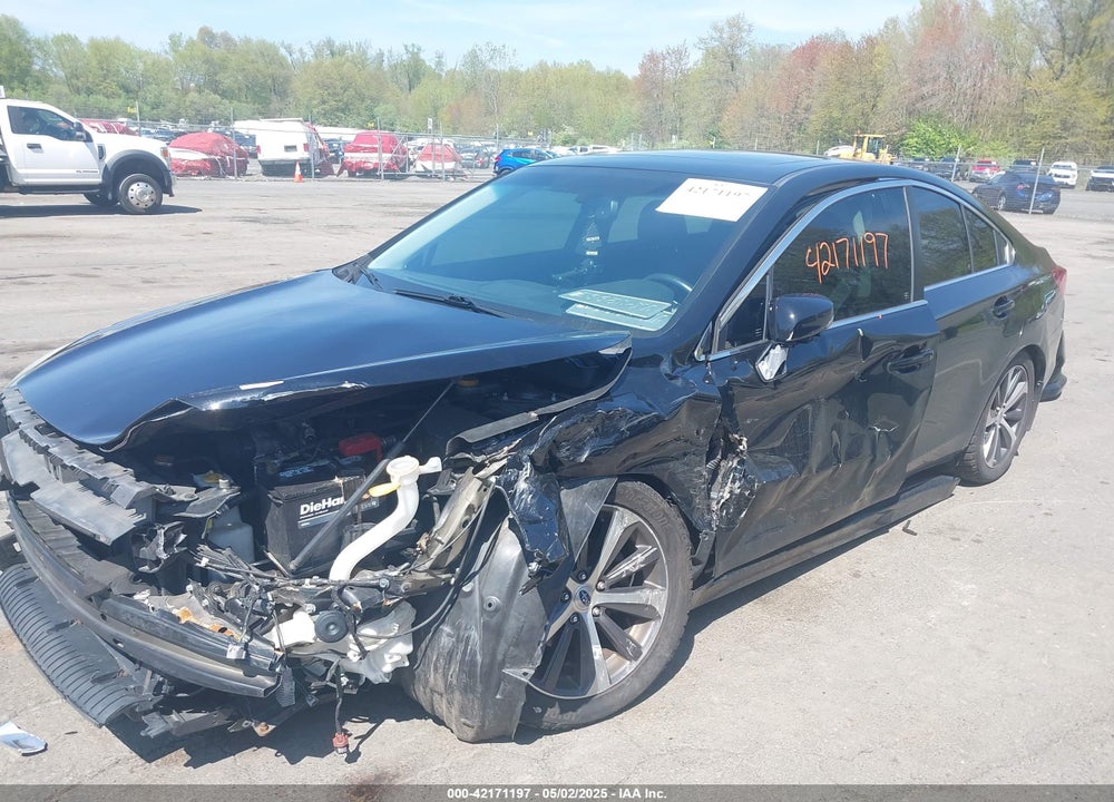 2016 SUBARU LEGACY 2.5I LIMITED VIN: 4S3BNAL64G3008496