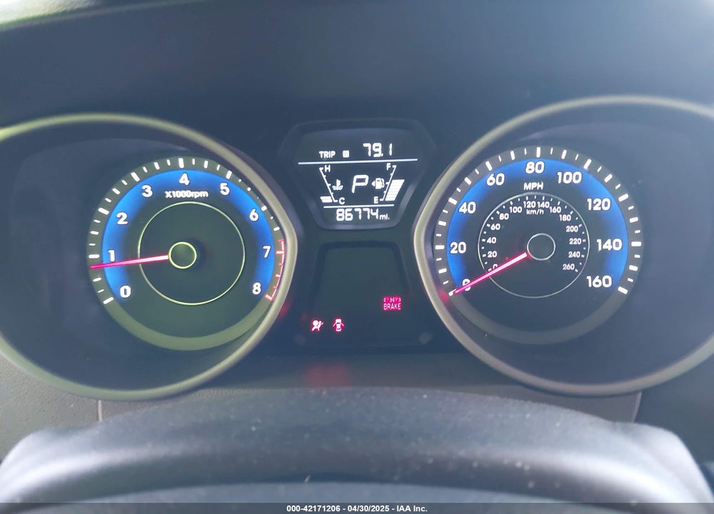 2016 HYUNDAI ELANTRA VIN: KMHDH4AEXGU487699