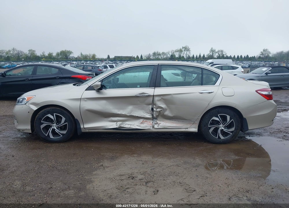 2017 HONDA ACCORD LX VIN: 1HGCR2F35HA148202