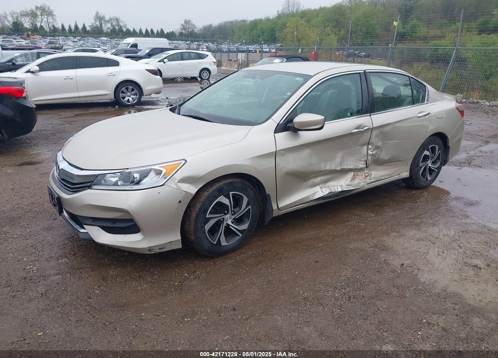 2017 HONDA ACCORD LX VIN: 1HGCR2F35HA148202