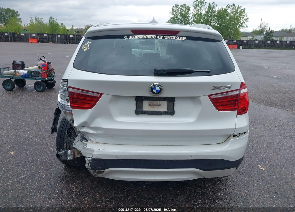 2017 BMW X3 XDRIVE35I VIN: 5UXWX7C55H0U42532
