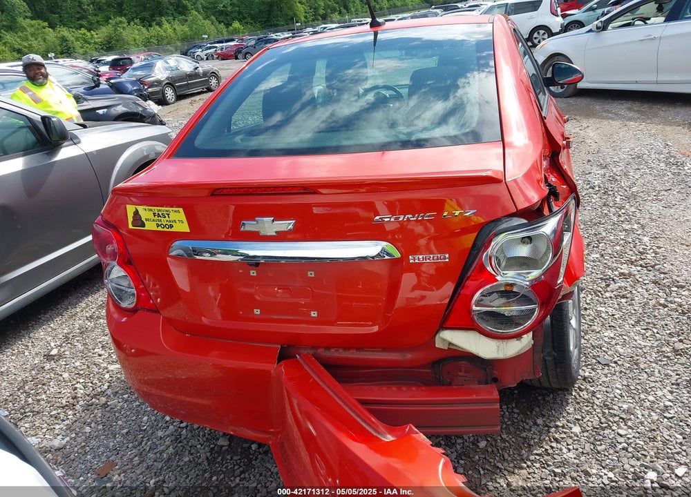 2013 CHEVROLET SONIC LTZ AUTO VIN: 1G1JE5SB7D4194549