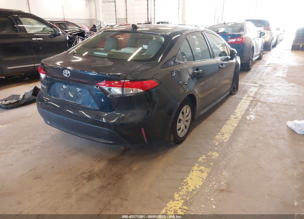 2021 TOYOTA COROLLA L VIN: JTDDPMAE4MJ165841