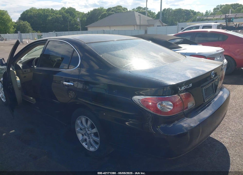 2003 LEXUS ES 300 VIN: JTHBF30G530137539