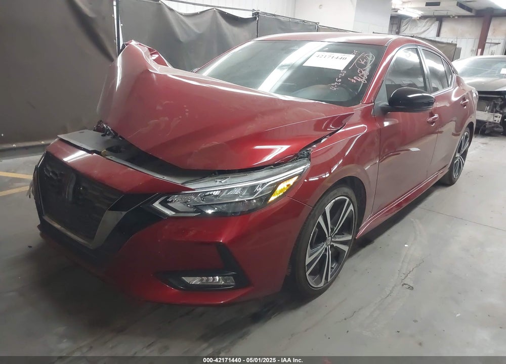 2022 NISSAN SENTRA SR XTRONIC CVT VIN: 3N1AB8DV8NY255627