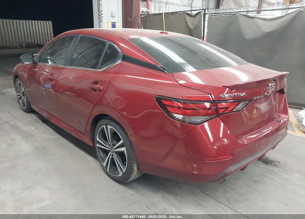 2022 NISSAN SENTRA SR XTRONIC CVT VIN: 3N1AB8DV8NY255627
