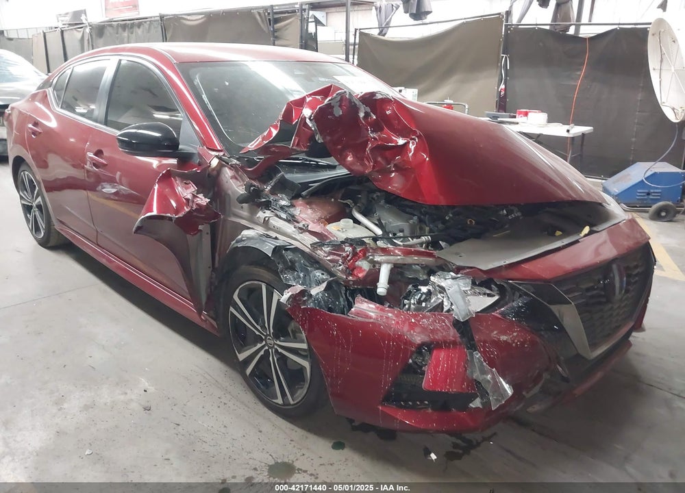 2022 NISSAN SENTRA SR XTRONIC CVT VIN: 3N1AB8DV8NY255627