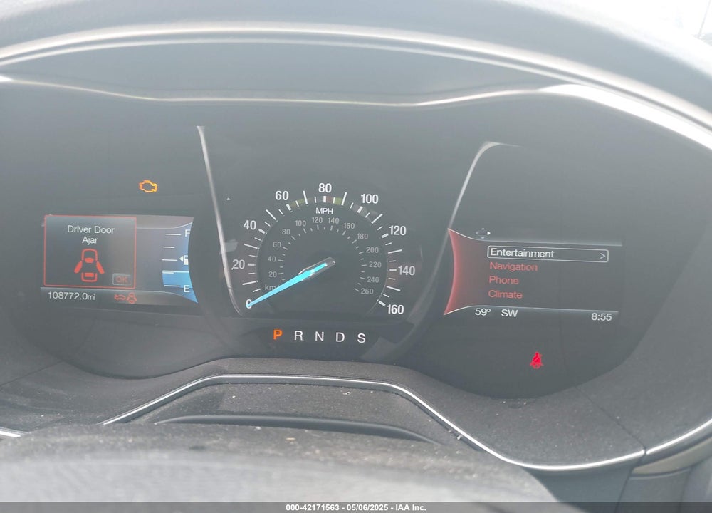 2016 FORD FUSION VIN: 3FA6P0H90GR128795