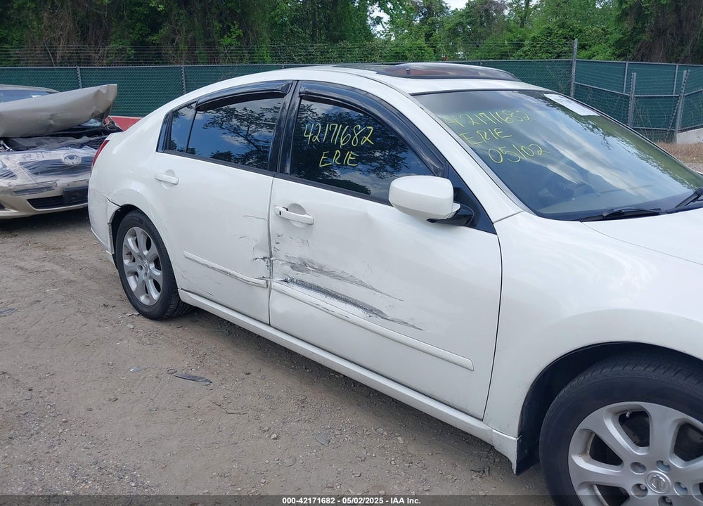 2008 NISSAN MAXIMA 3.5 SL VIN: 1N4BA41E28C806879