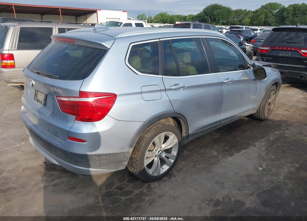 2013 BMW X3 XDRIVE35I VIN: 5UXWX7C59DL983303