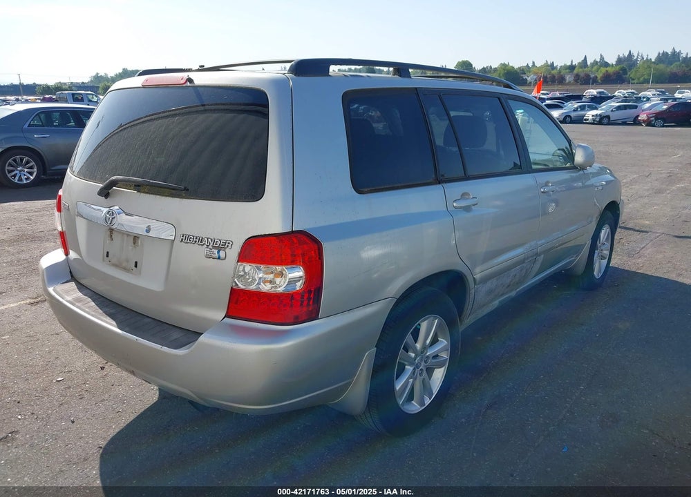 2006 TOYOTA HIGHLANDER HYBRID VIN: JTEDW21A760012606