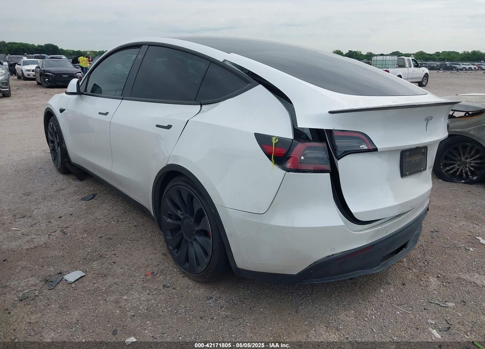 2021 TESLA MODEL Y VIN: 5YJYGDEF4MF250206