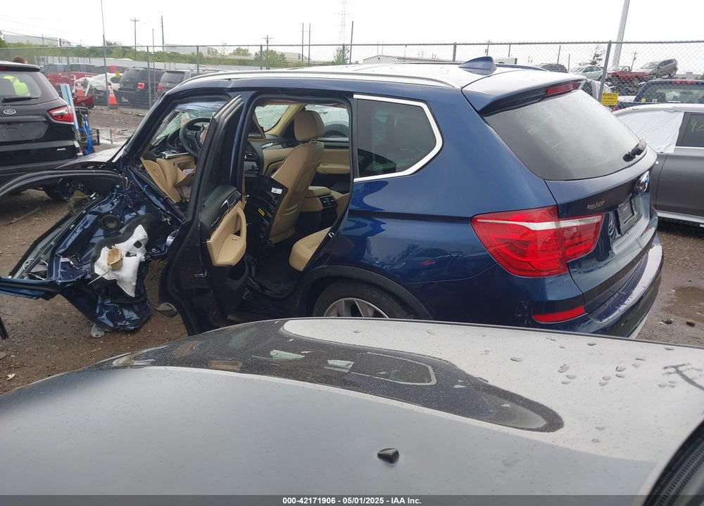 2017 BMW X3 VIN: 5UXWX9C50H0T09821