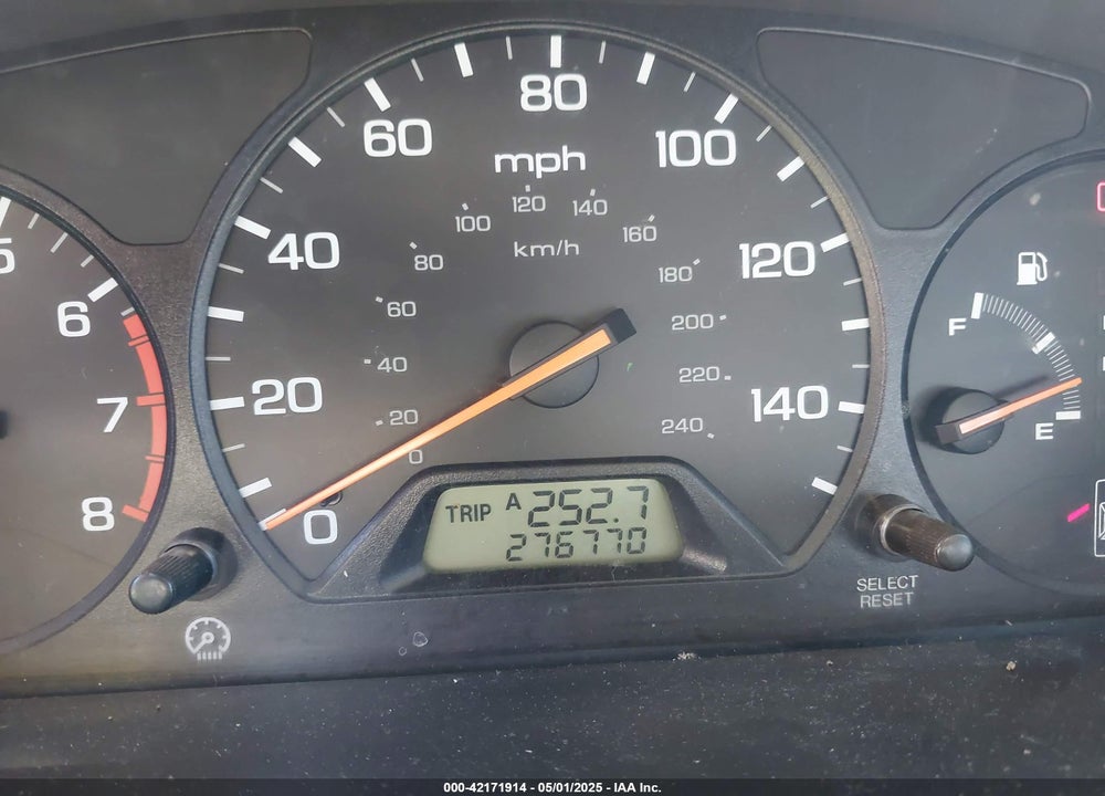 2001 HONDA ACCORD VIN: 1HGCF86661A087194