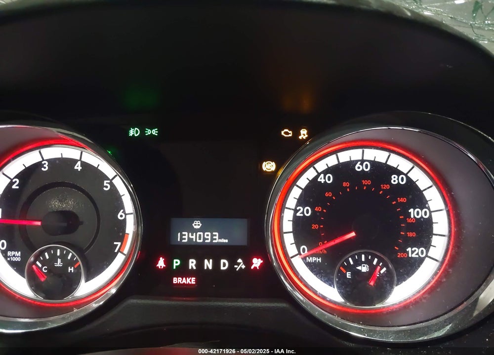2017 DODGE GRAND CARAVAN SXT VIN: 2C4RDGCG8HR737865