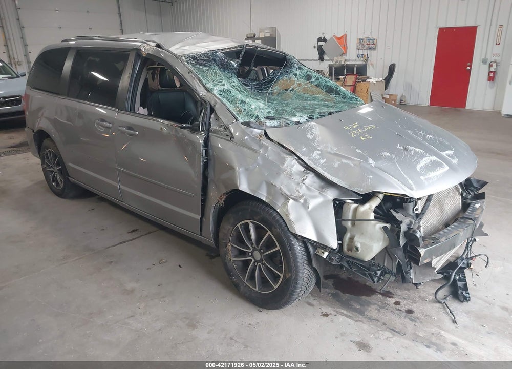 2017 DODGE GRAND CARAVAN SXT VIN: 2C4RDGCG8HR737865