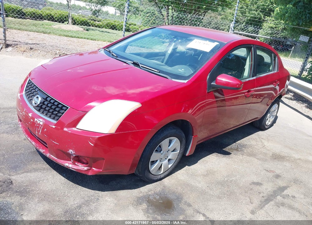 2008 NISSAN SENTRA VIN: 3N1AB61E18L616304