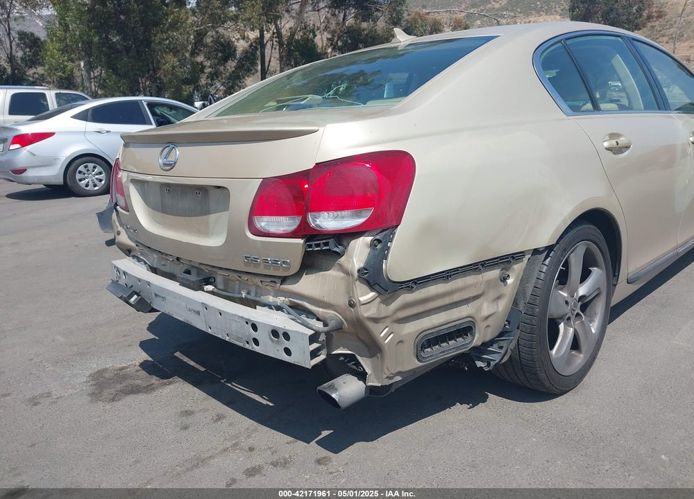 2008 LEXUS GS 350 VIN: JTHBE96S180028892
