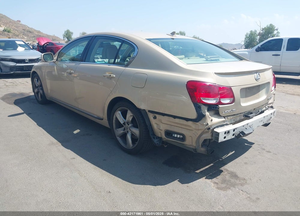 2008 LEXUS GS 350 VIN: JTHBE96S180028892