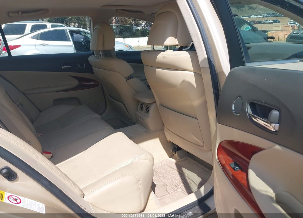 2008 LEXUS GS 350 VIN: JTHBE96S180028892