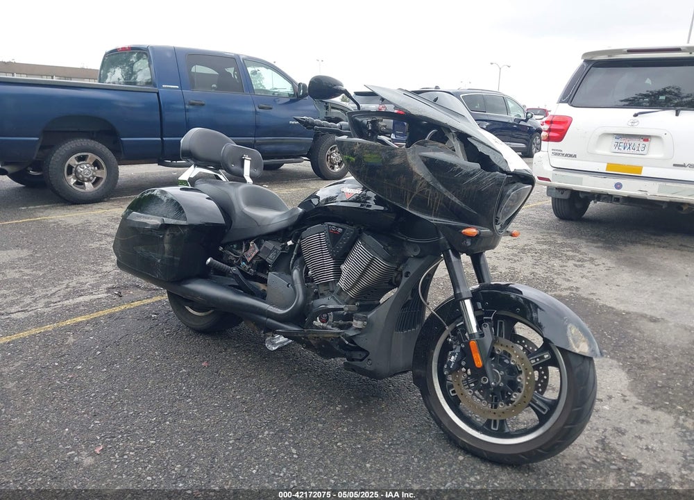 2015 VICTORY MOTORCYCLES CROSS COUNTRY 8-BALL VIN: 5VPDA36NXF3038542