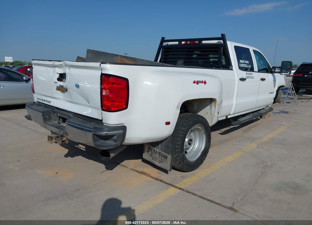 2018 CHEVROLET SILVERADO 3500HD WT VIN: 1GC4KYCYXJF167329