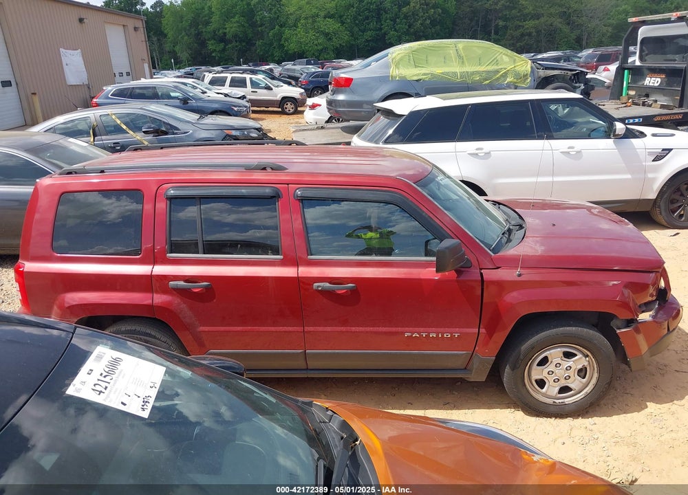 2014 JEEP PATRIOT SPORT VIN: 1C4NJPBA0ED512696