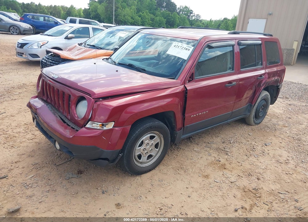 2014 JEEP PATRIOT SPORT VIN: 1C4NJPBA0ED512696