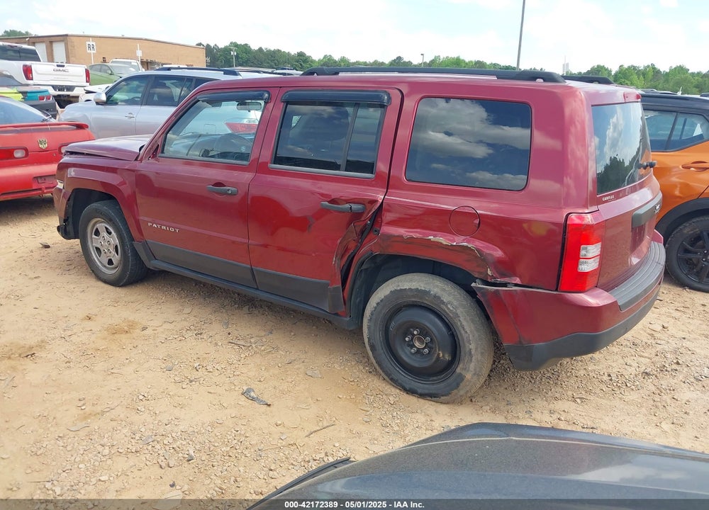 2014 JEEP PATRIOT SPORT VIN: 1C4NJPBA0ED512696