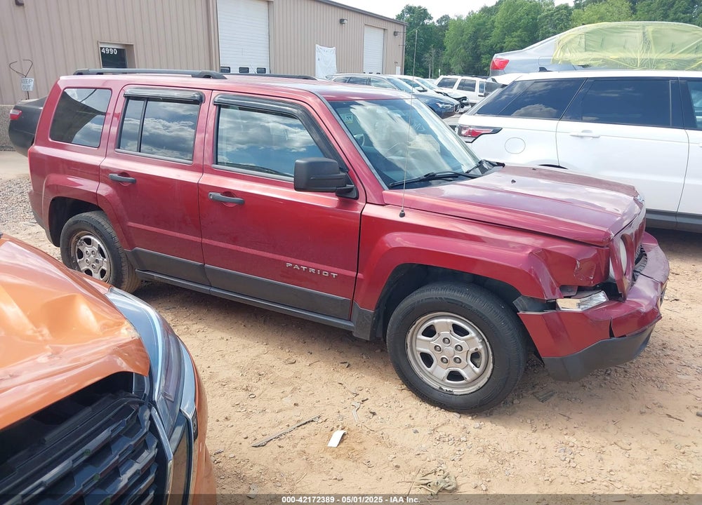 2014 JEEP PATRIOT SPORT VIN: 1C4NJPBA0ED512696