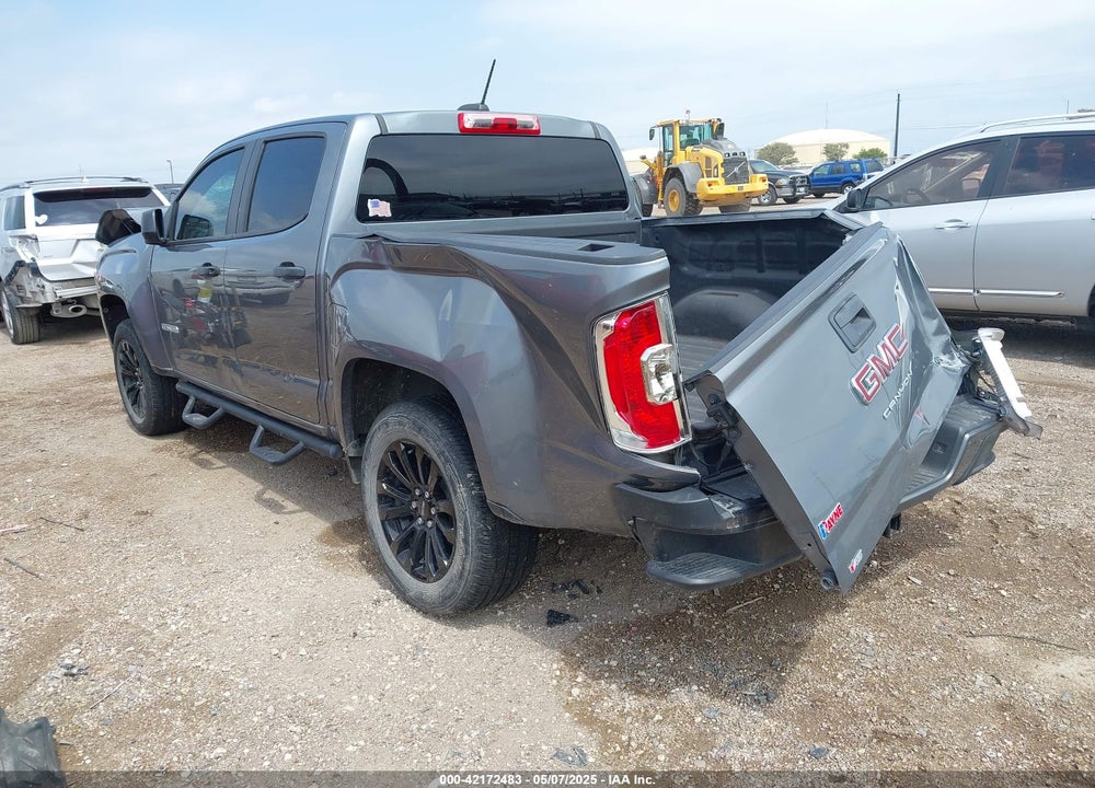 2022 GMC CANYON 2WD SHORT BOX ELEVATION STANDARD VIN: 1GTG5BEN0N1229201
