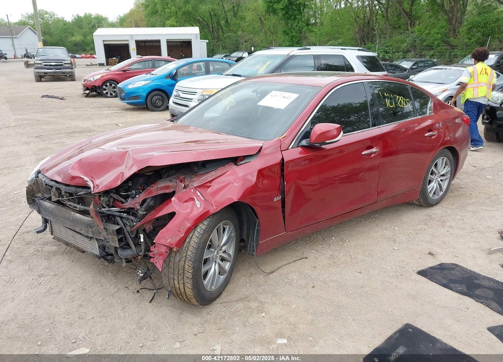 2016 INFINITI Q50 VIN: JN1CV7ARXGM252784