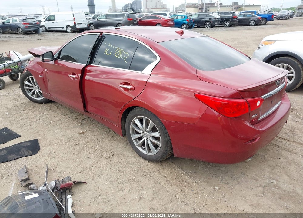 2016 INFINITI Q50 VIN: JN1CV7ARXGM252784