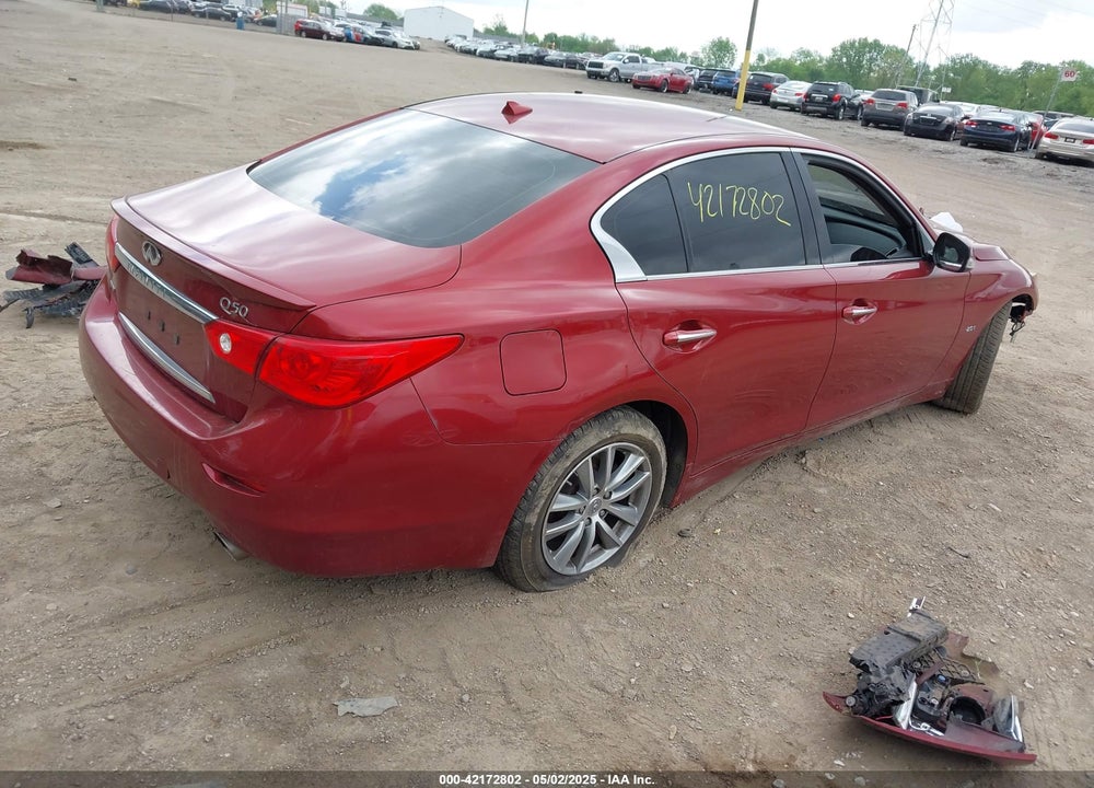 2016 INFINITI Q50 VIN: JN1CV7ARXGM252784