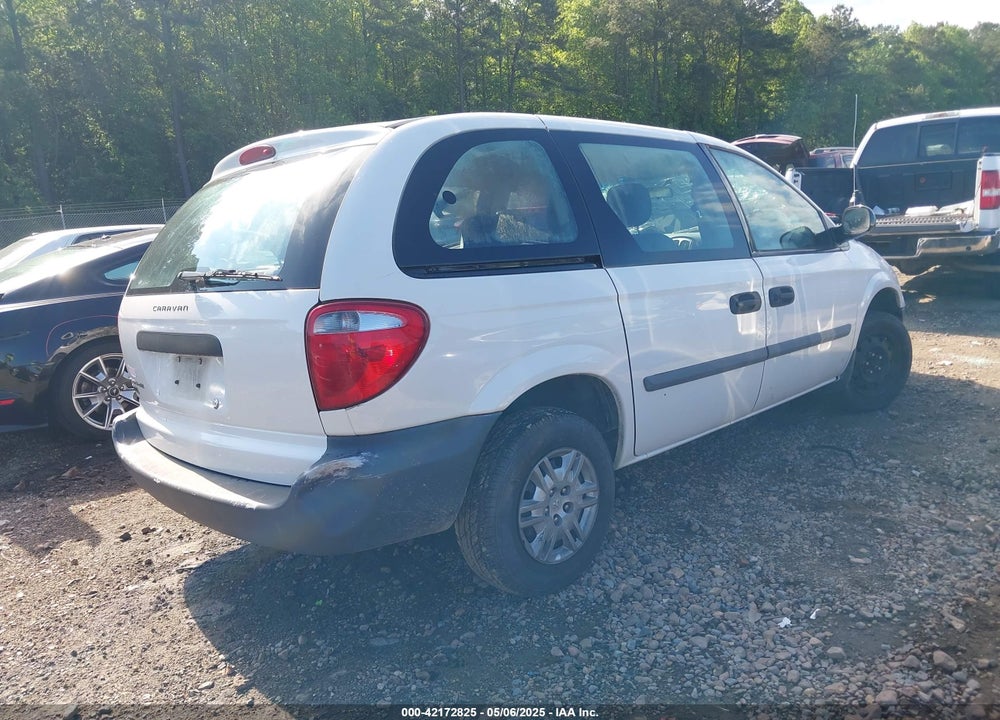 2007 DODGE CARAVAN SE VIN: 1D4GP25E47B239529