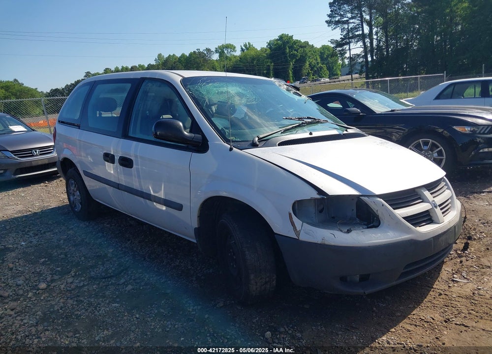 2007 DODGE CARAVAN SE VIN: 1D4GP25E47B239529