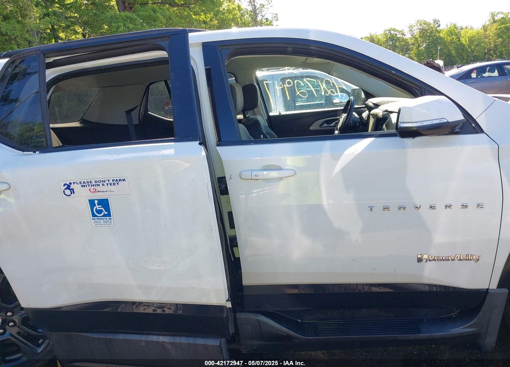 2021 CHEVROLET TRAVERSE FWD RS VIN: 1GNERJKWXMJ119703