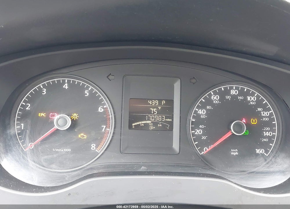 2013 VOLKSWAGEN JETTA VIN: 3VW2K7AJ5DM369293