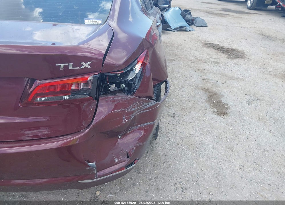 2015 ACURA TLX VIN: 19UUB1F52FA009890