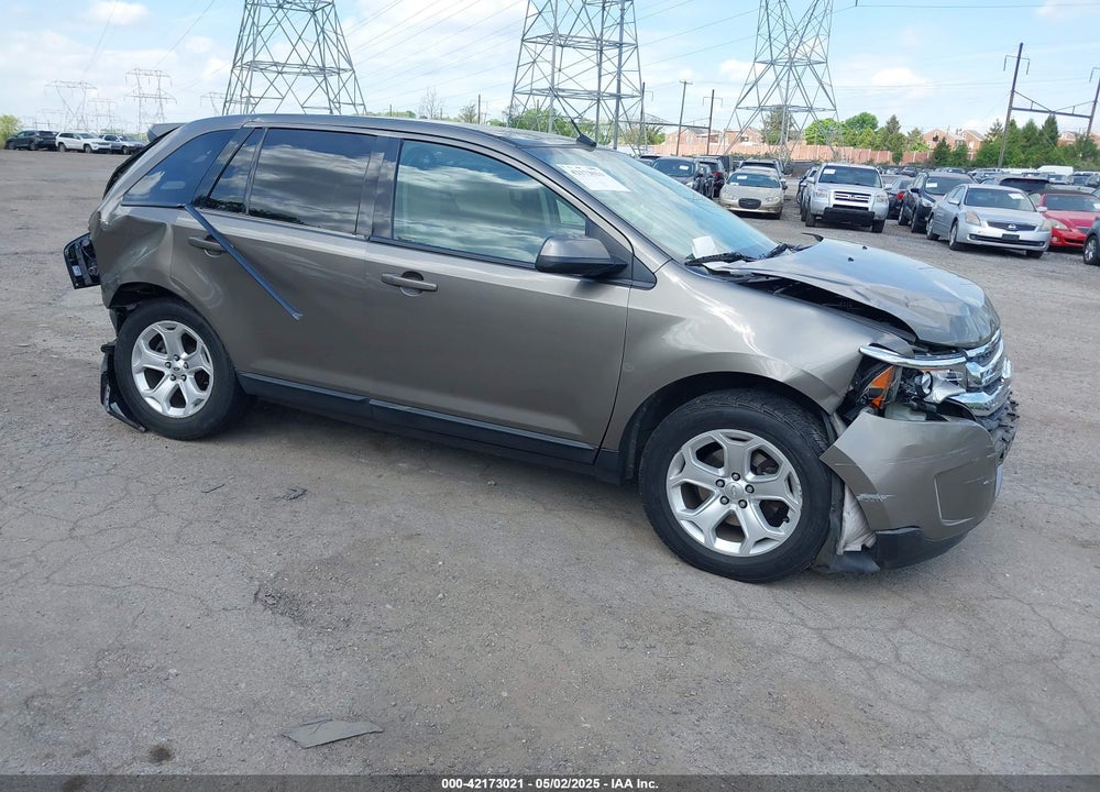 2014 FORD EDGE SEL VIN: 2FMDK4JC5EBA57209
