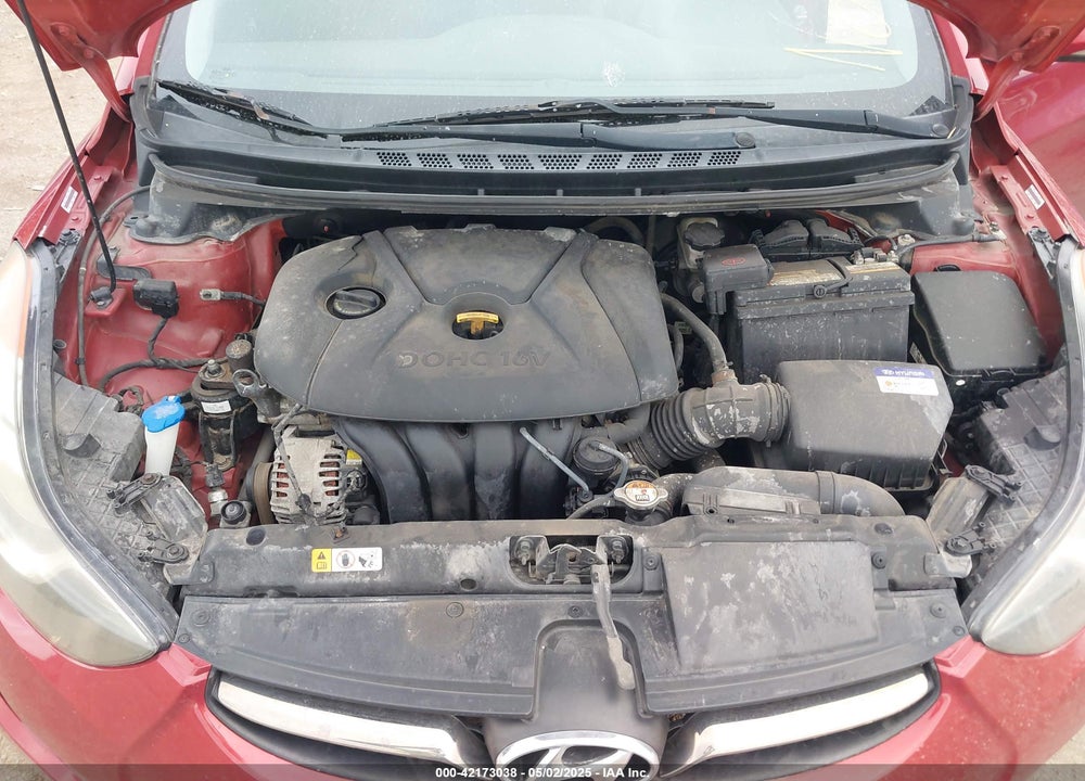 2012 HYUNDAI ELANTRA VIN: KMHDH4AE7CU318637
