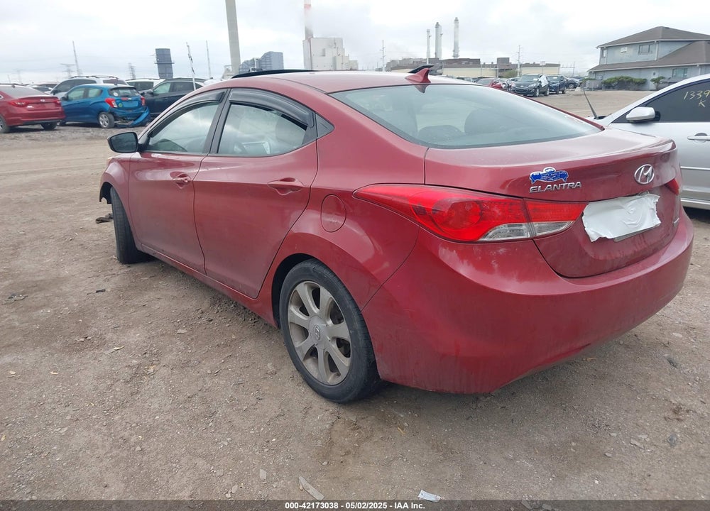 2012 HYUNDAI ELANTRA VIN: KMHDH4AE7CU318637