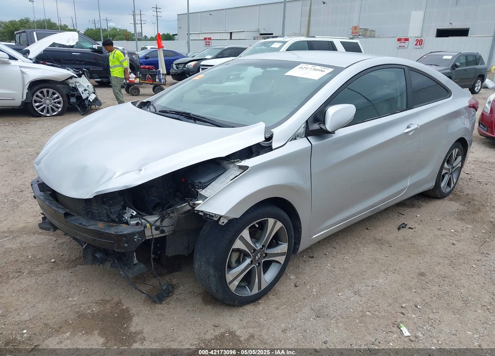 2014 HYUNDAI ELANTRA VIN: KMHDH6AHXEU027574