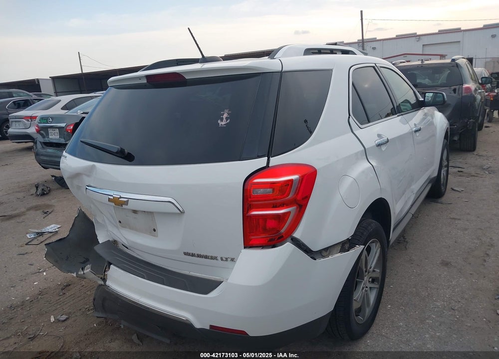 2016 CHEVROLET EQUINOX LTZ VIN: 1GNALDEK4GZ105098