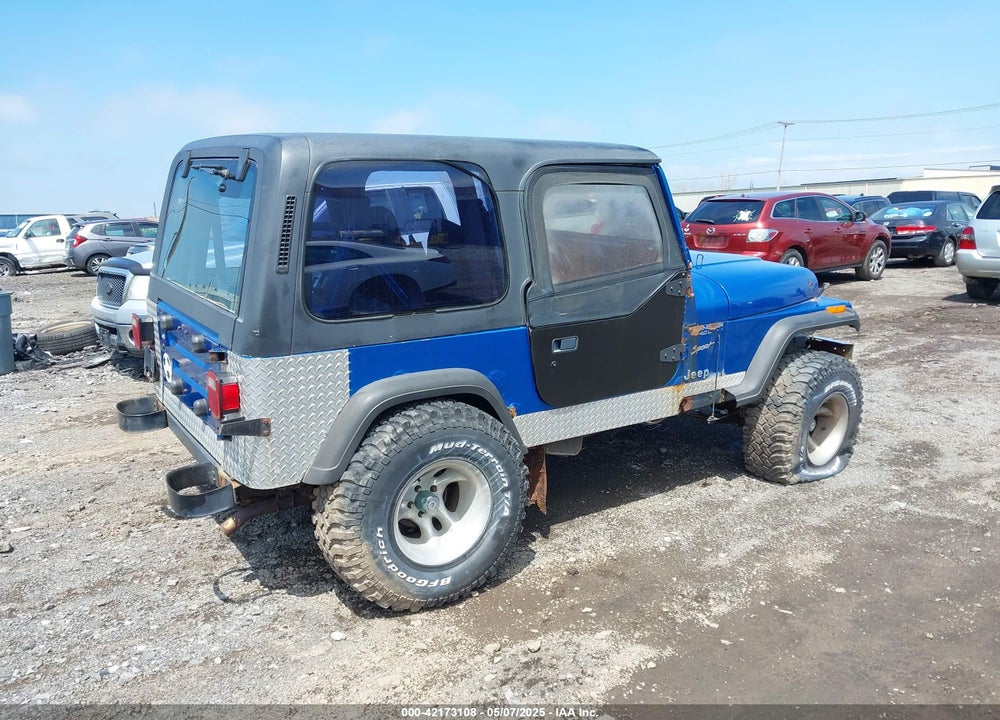 1992 JEEP WRANGLER / YJ VIN: 2J4FY29S1NJ528929