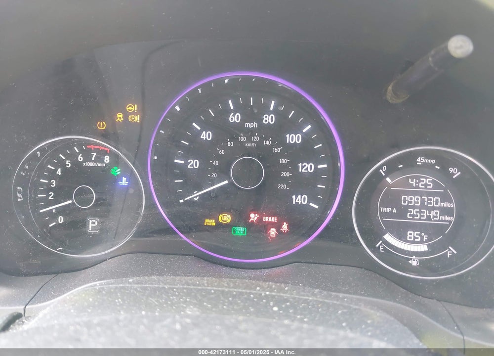 2021 HONDA HR-V VIN: 3CZRU6H3XMM755358