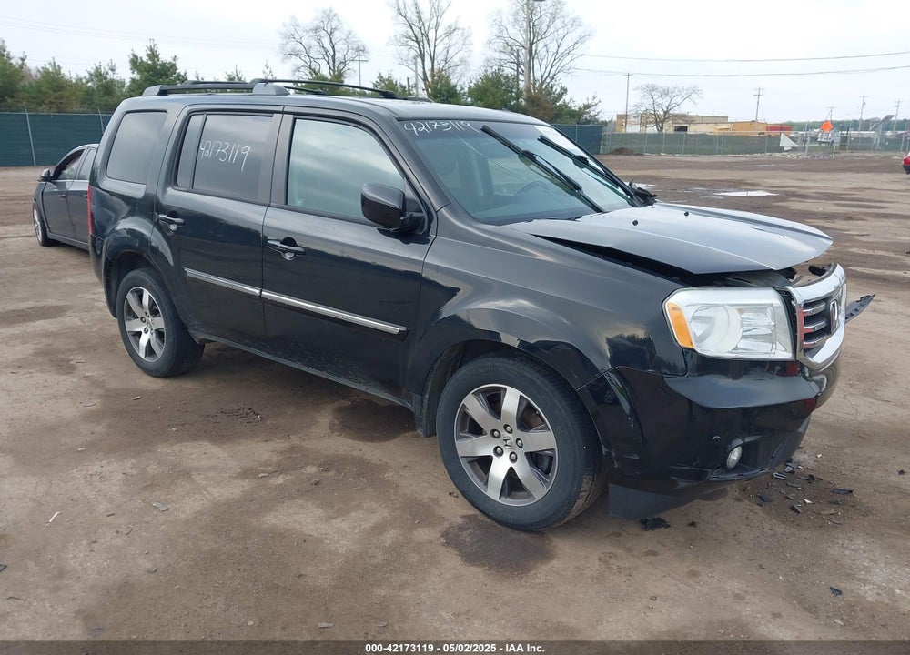 2012 HONDA PILOT TOURING VIN: 5FNYF4H97CB029657